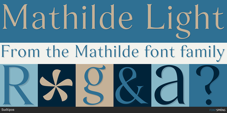Mathilde Light Font