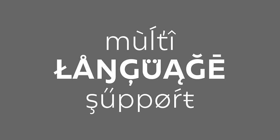 Geometrica font family sample image.