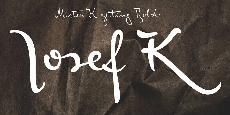 Kafka’s persona Josef K is a leading bank officer – reminiscent of the author himself – in the novel The Trial.