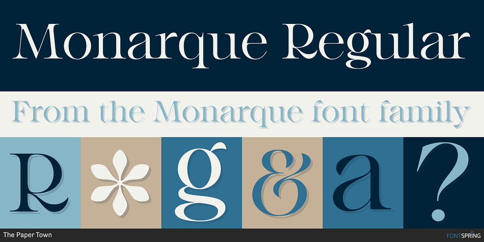 Monarque Regular Font