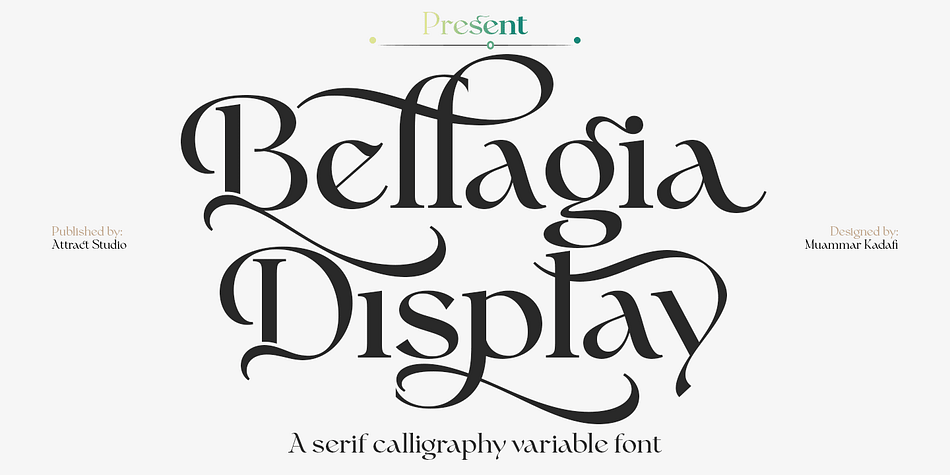 Bellagia Display Font - Download Free Font