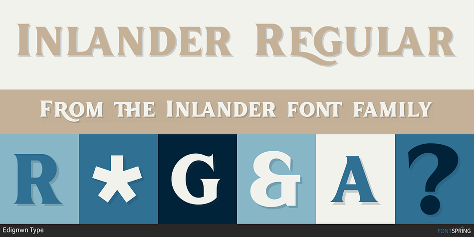 Inlander Regular Font