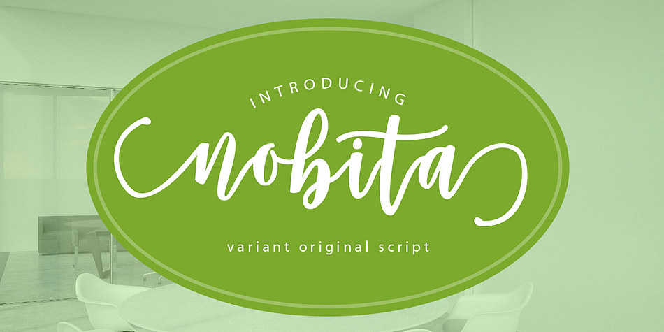 Introducing the latest and trendy style font: Nobita Script.