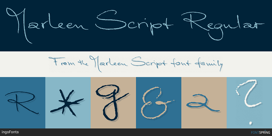 Marleen Script Regular Font