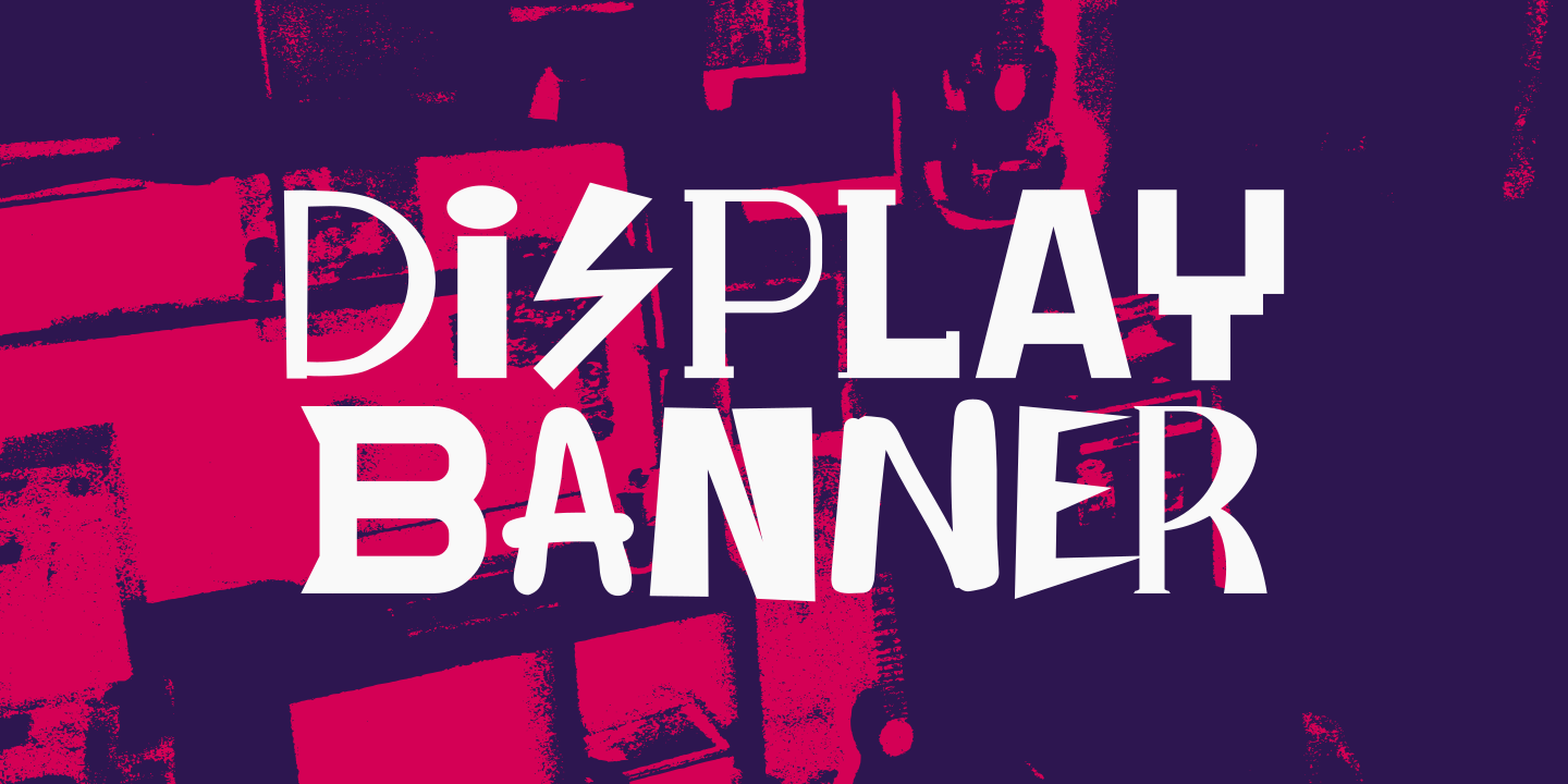 Display Banner Font