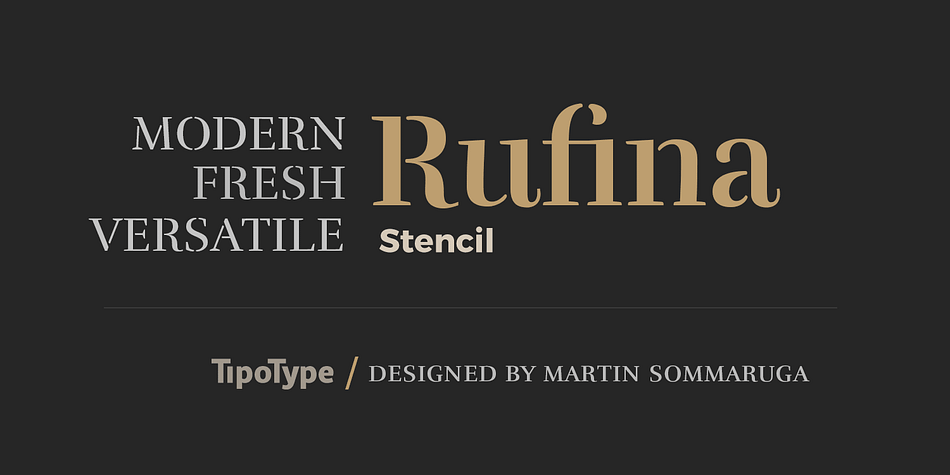 Simplicity, delicacy and elegance are the words that best characterize Rufina.