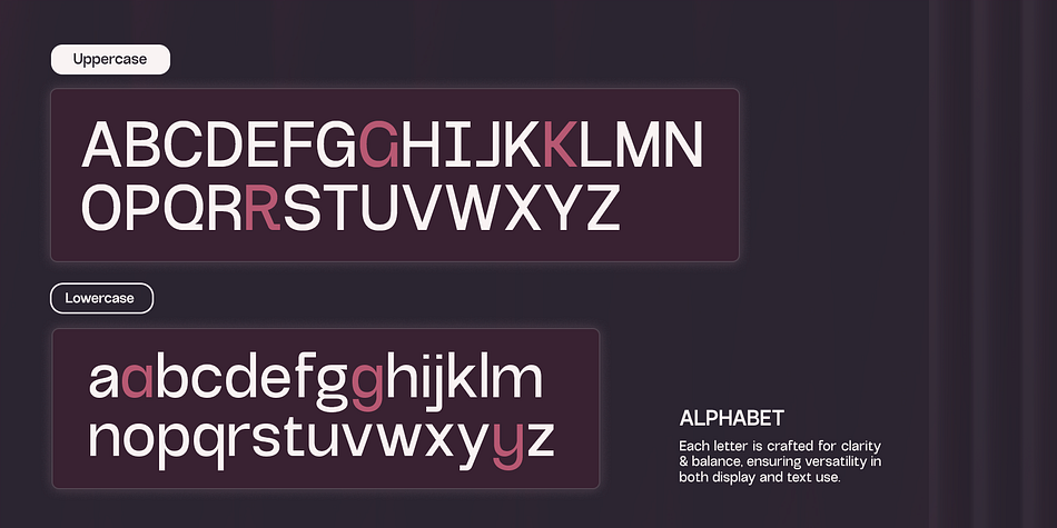 GC Molecule Font