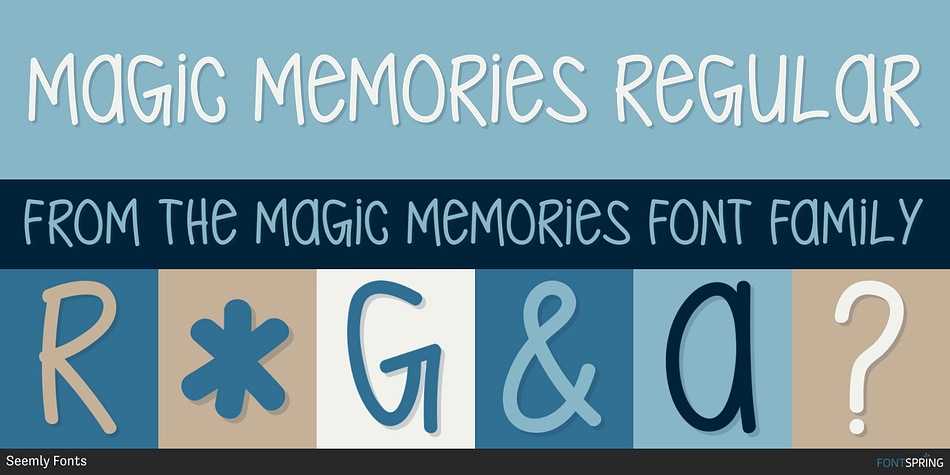 Magic Memories Regular Font