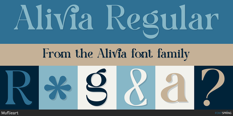 Alivia Regular Font