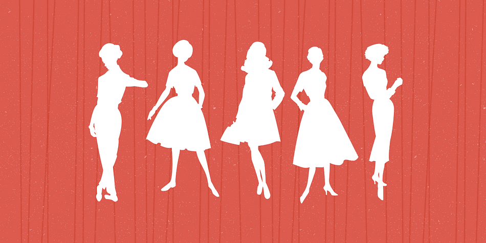 When I created my first website, I loved using vintage sewing pattern illustrations in my designs.