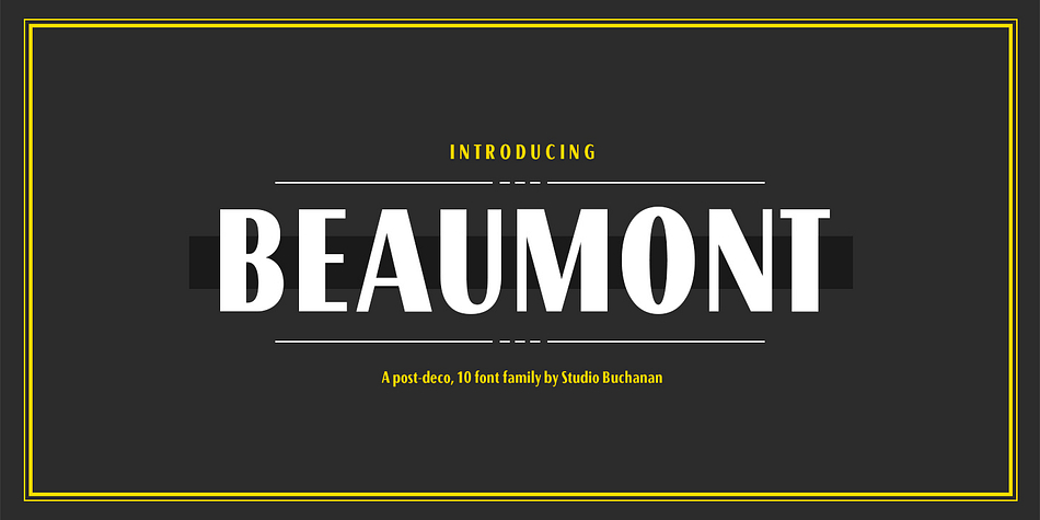 Beaumont is a modern take on classic 1920