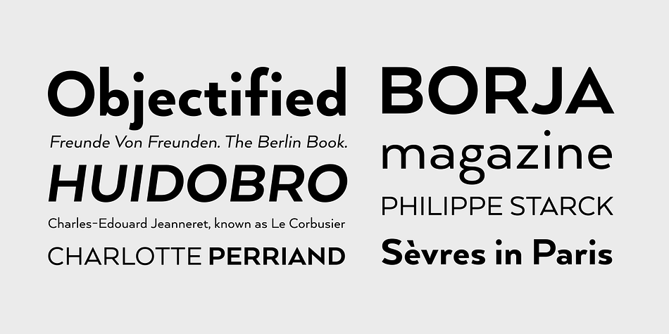 Arquitecta Office Font