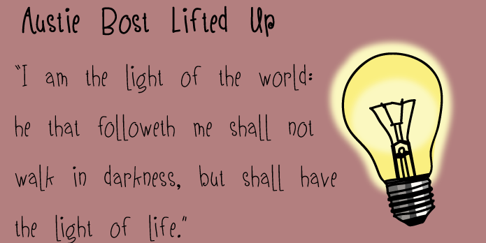 Austie Bost Lifted Up is a happy, spunky, handwritten font!