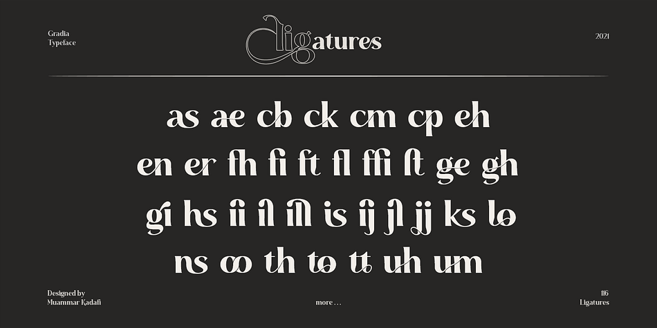 Gradia Font