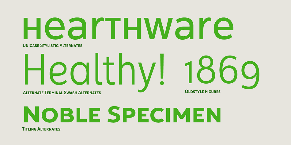 Straight to the point, Yorkton features a fashionable, geometric composition with angled main stems.

There are no fewer than fifty-four fonts in the family, all of which are characterized by one of three widths – extended, normal or condensed.