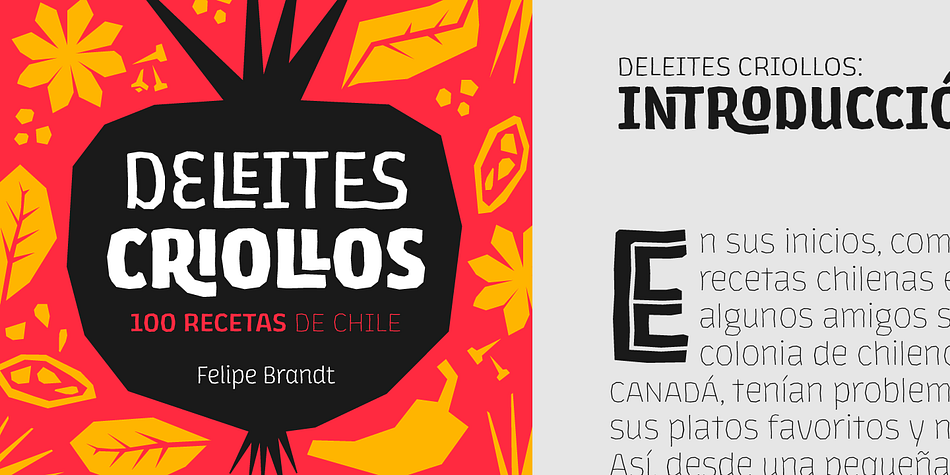 Los Lana Niu font family sample image.