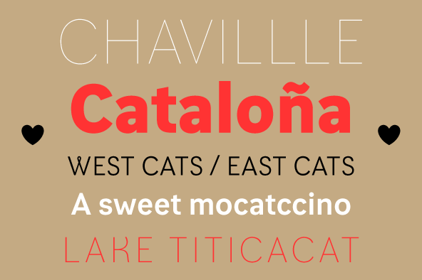 LeanO Sans FY font family example.