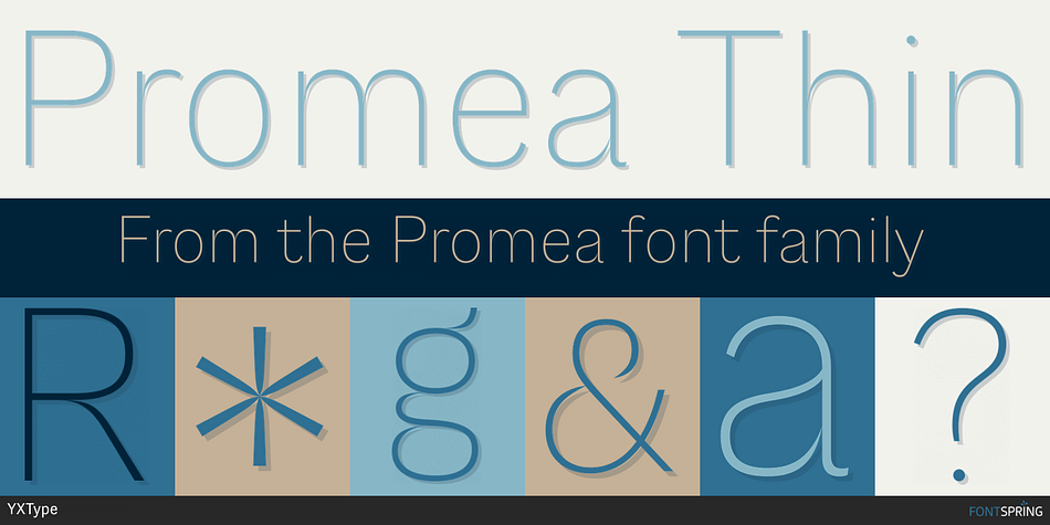 Promea Roman Set Font