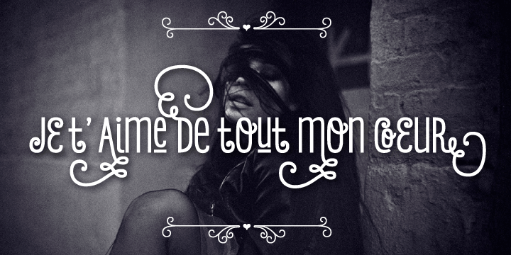 Inspired by romanticism, Romeo is a charming and versatile typeface.