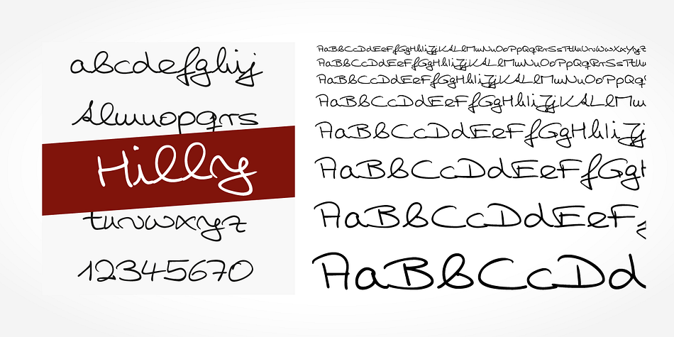 Hilly Handwriting Pro is a beautiful typeface that mimics true handwriting closely.