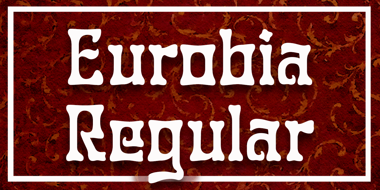 Eurobia Font