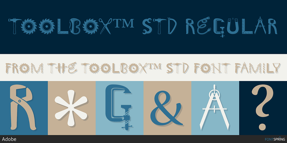 Toolbox邃 Std Regular Font