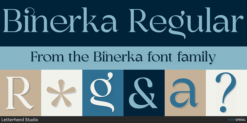Binerka Regular Font