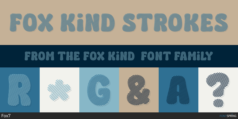 Fox Kind Strokes Font
