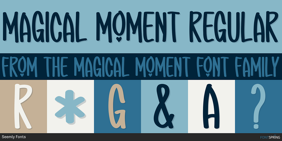 Magical Moment Regular Font