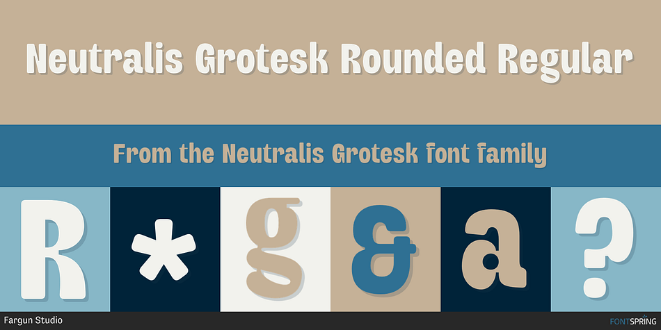 Neutralis Grotesk Rounded Regular Font