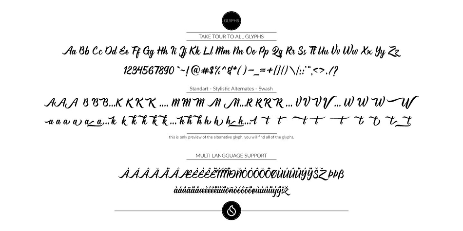 Mmmm glyphs