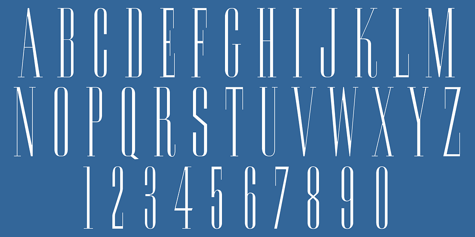 Ransahoff CT font family example.