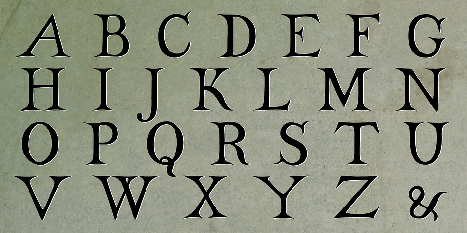 Displaying the beauty and characteristics of the Castine font family.