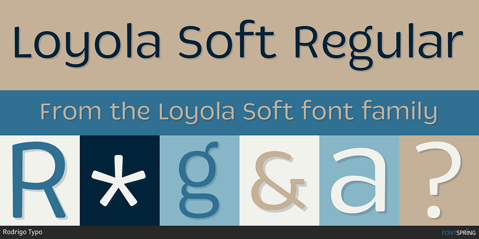 Loyola Soft Regular Font