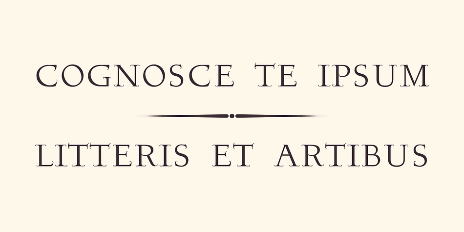 Displaying the beauty and characteristics of the Hopferian font family.