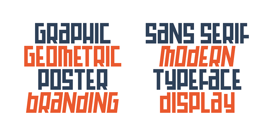 Mediafont font family sample image.