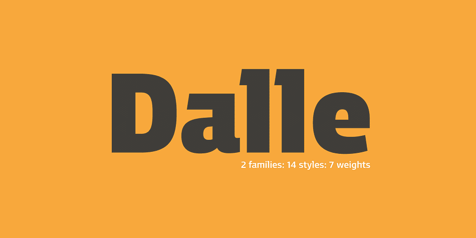 Dalle was designed in 2012 by Stawix Ruecha.