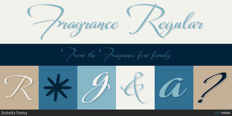 Fragrance Regular Font
