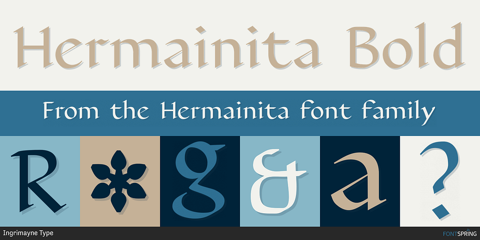 Hermainita Bold Font