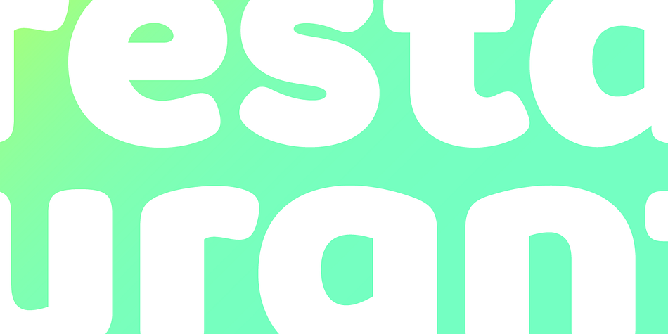 Luengo offers a full European character set, ligatures and alternatives with manual kerning and spacing.