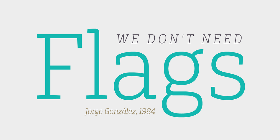 Highlighting the Gaspo Slab font family.