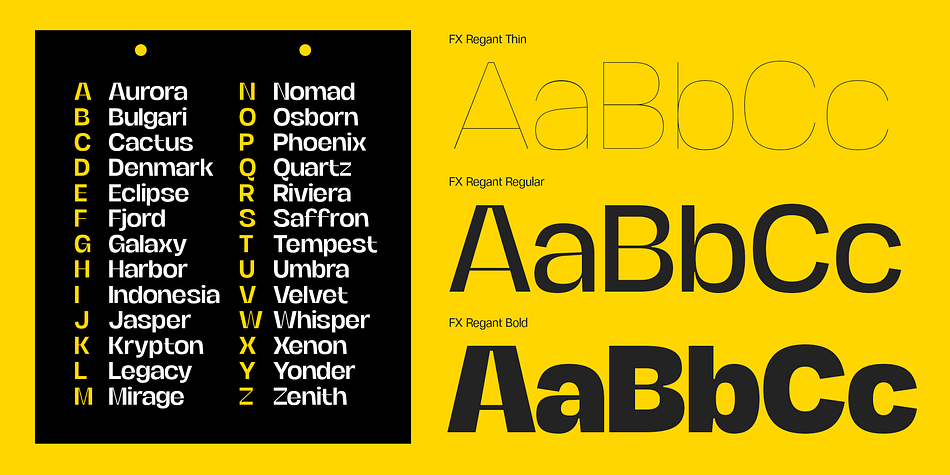 FX Regant Font