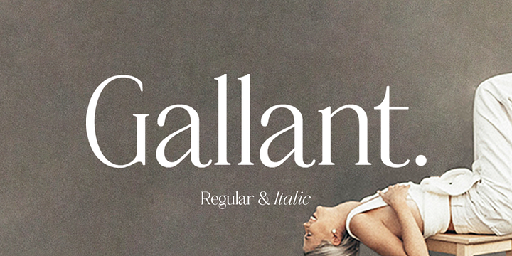 Gallant font family by Positive TypeFoundry