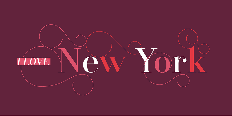 The particularity of this font is that you can easily read it, even when applying swash type letters.