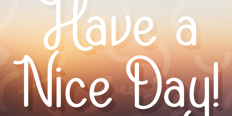 Emphasizing the favorited Fika font family.