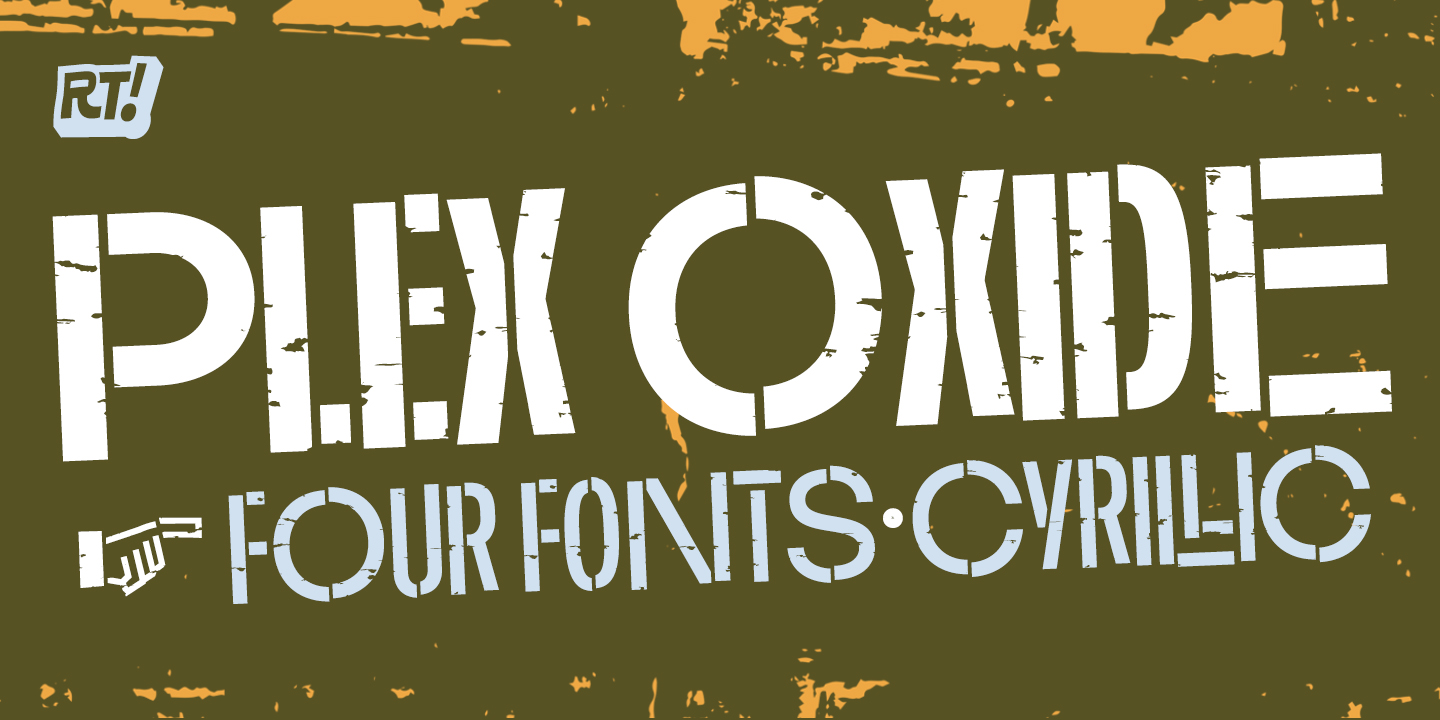 Plex Oxide Font