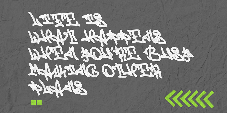Zebra Script Font