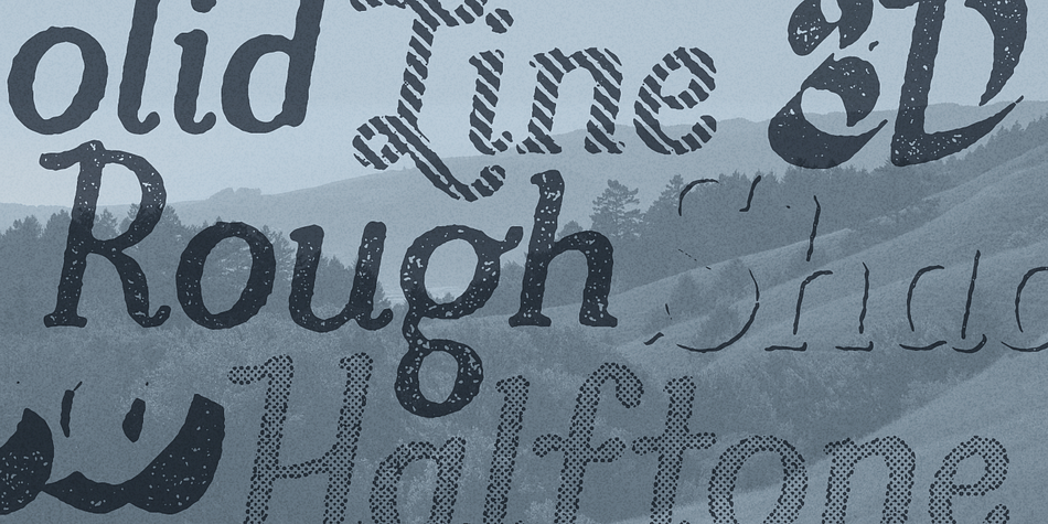 Butternut has robust multilingual support, a selection of swashes and ligatures, and a wonderful range of textures for a wide variety of situations.