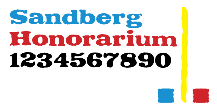 Sandberg Honorarium is inspired by the work of Dutch typographer Willem Sandberg.