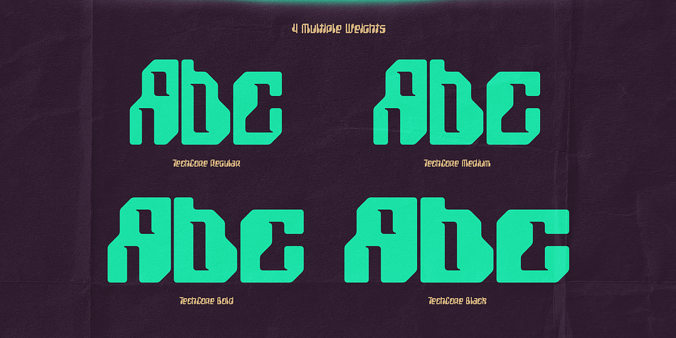 TechCore Font